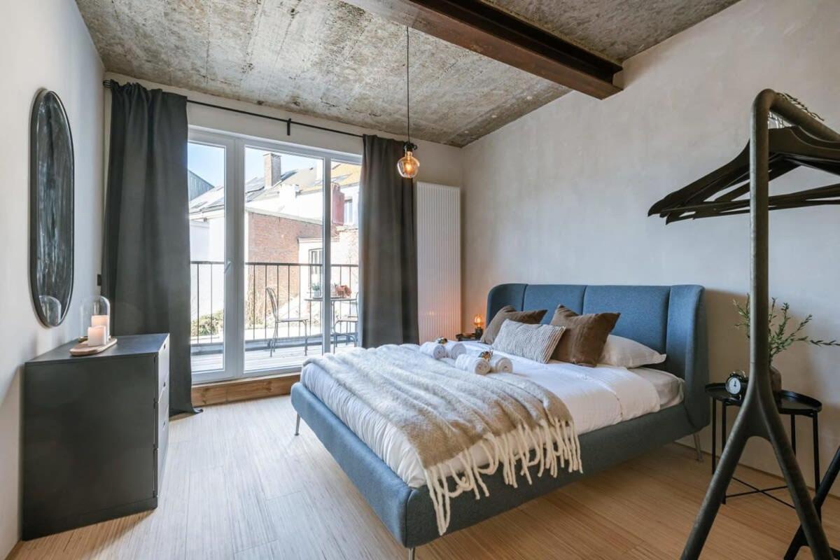 Huswell - Industrial Apartment With Terrace In أنتويرب المظهر الخارجي الصورة